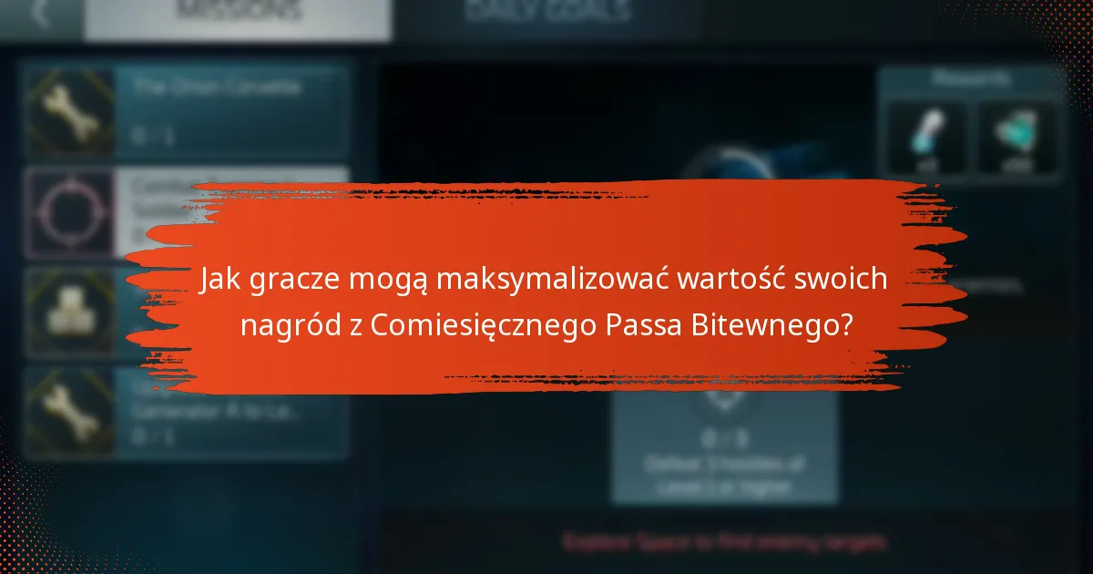 Jak gracze mogą maksymalizować wartość swoich nagród z Comiesięcznego Passa Bitewnego?